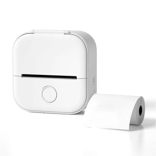 Phomemo-Portable Mini Thermal Printer, T02 Pocket Label Printer, DIY Self-adhesive Sticker Label Machine, Various Paper