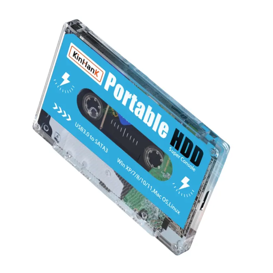 KINHANK Super Console 500G Gaming HDD 100000 Video Games 70 Emulators For DC/MAME/SS/NAOMI/PS2/PS1 Plug and Play Batocera OS