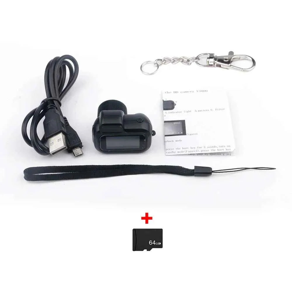 Mini Portable Camera Key Chain