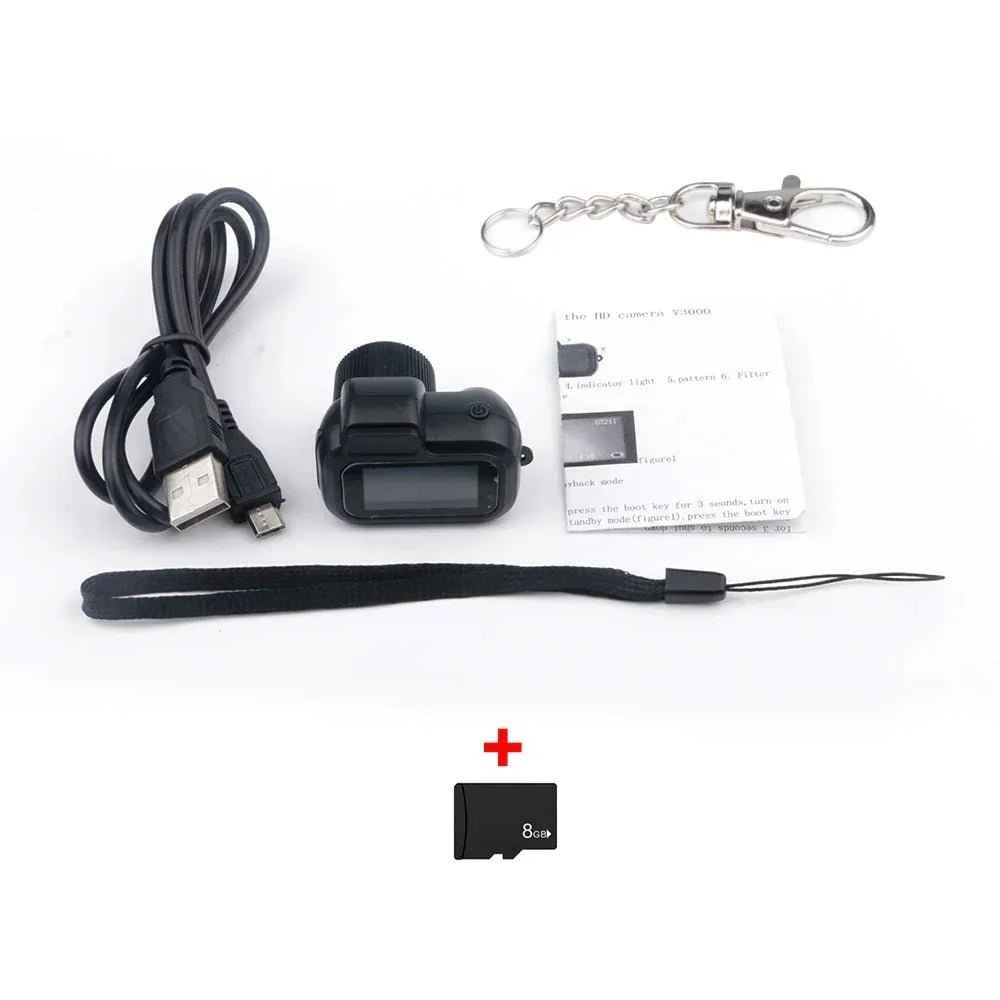 Mini Portable Camera Key Chain